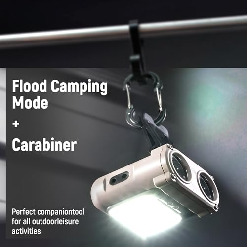 Hopedone 2-in-1 Rechargeable Headlamp & Hat Light, 800LM Clip-On Cap Light - color: Gray