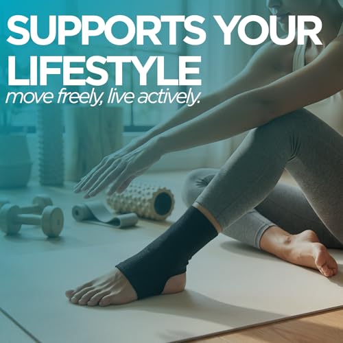 Ankle Wrap for Nikken KenkoTherm 1821, Flexible Compression Support, Medium