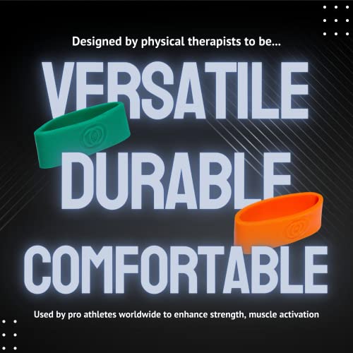 Pure Band - Latex-Free Professional Resistance Band for Working Out & Rehab - color: GREEN - HEAVY RESISTANCE