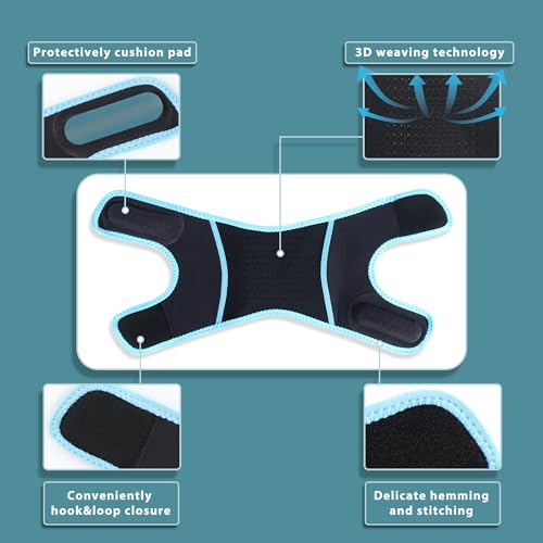 Compression Adjustable Knee Brace, Dual Patella Tendon Support Strap for Pain Relief, Arthritis, Tendonitis, ACL, Non-Slip Knee Suppport for Running, Cycling, Hiking, Soccer, Basketball, - size: X-Large