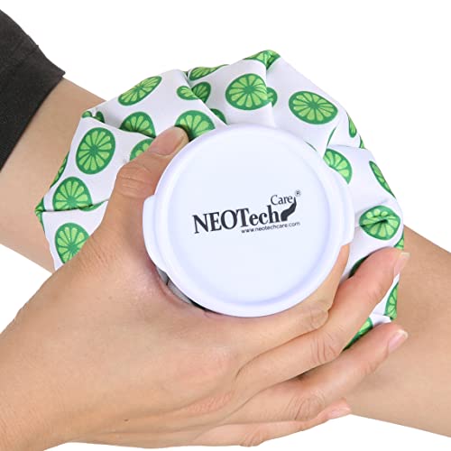 Neotech Care Ice Bag with Screw Top Lid (Lime Design, 5 inch) - color: Limes, size: 5 Inch