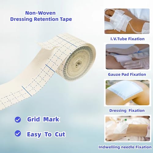 Dressing Retention Tape 2" x 11 yd, 1 Roll - size: 2InchesX11Yards