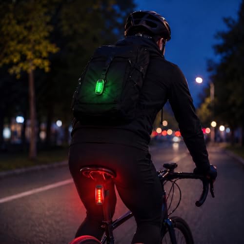 Copkim 30/60/100 Pcs LED Running Light Bulk - color: Red, Green