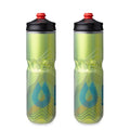 HydraPak Polar Surge Insulated Bike Water Bottle (24oz, Ascent Yellow) - color: Ascent Yellow, style: 24oz/700ml