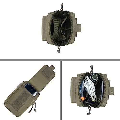 EXCELLENT ELITE SPANKER Tactical EDC Pouch Molle Utility Pouch Phone Pouch - color: Ranger Green