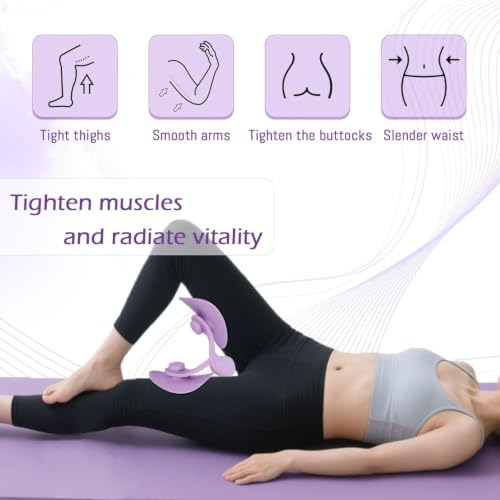 Karmyx Hip & Pelvis Trainer | Thigh Master and Inner Thigh Exercise Equipment | Pelvic Floor Exerciser Device | Training Tool | for Home, Gym, Fitness, Workout, Stretcher | for Men & Women