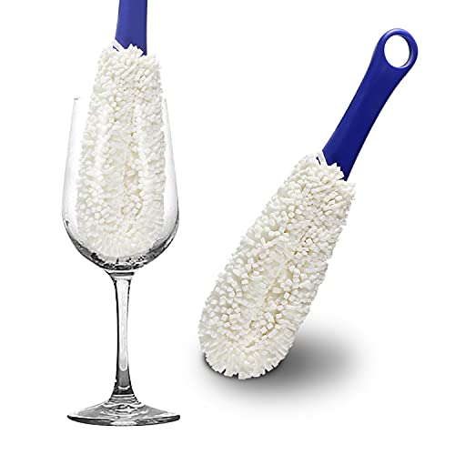 KUWAN Flexible Bottle Cleaning Brush Multi-Function Household Tools Scourer - color: Middle-1pc