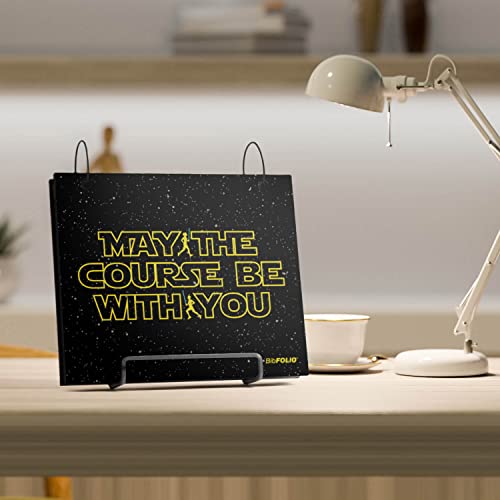 Gone For a Run BibFOLIO Race Bib Album - May The Course Be With You - 9.5x8 - color: May The Course Be With You