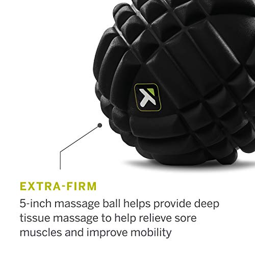 TRIGGERPOINT Performance Grid X Massage Ball for Deep Tissue Massage and Exercise Recovery, Black - size: 1 Count (Pack of 1)