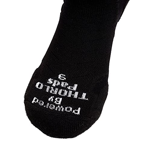 Thorlos Experia Low Cut Single Pair - color: Black/Black (1 Pair), size: X-Large