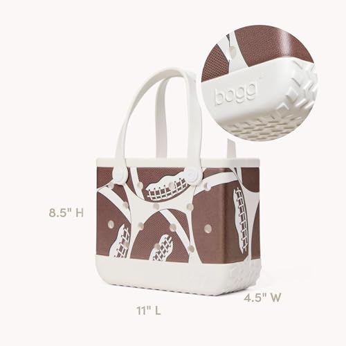 BOGG BAG Bitty Small Tote – 11” x 8.5” x 4.5” – Essential Bags for Beach, Pool, Boat, Sports, Tailgating, Cruise, Travel - color: Fair Catch