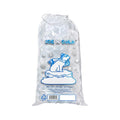 ICE N COLD 10lb Ice Bags (100 ct) with Cotton String | 11" x 19" - size: 10 lb
