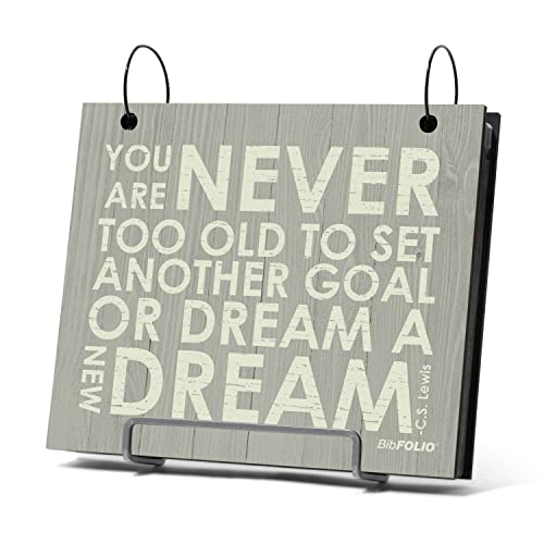 Gone For a Run BibFOLIO Race Bib Album - Never Too Old - 9.5x8 - color: Never Too Old