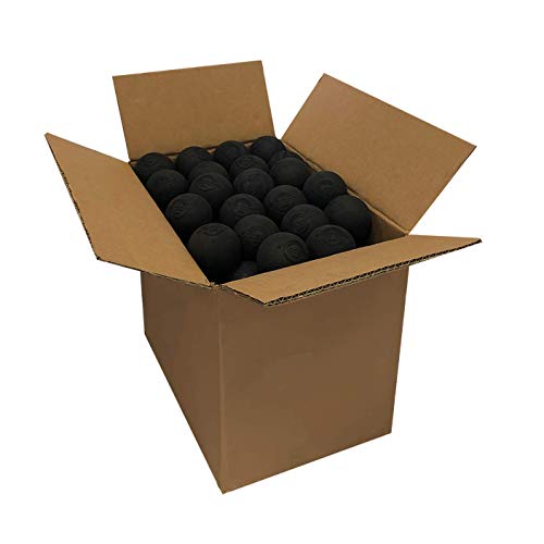 Velocity Lacrosse Balls - 1, 2, 3, 6, 12, 18, 24, 36, 60 and 120 Packs - for Practice, Official NFHS and College Approved Size - color: Black, size: 120 Balls, style: Practice Ball
