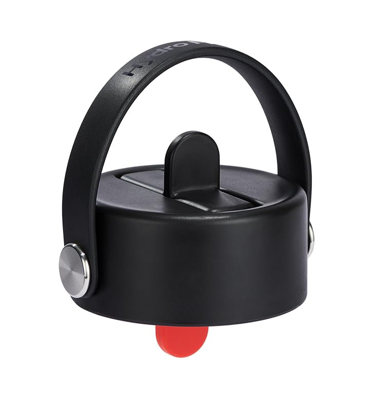 Hydro Flask Wide Mouth Lids- Accessory for Wide Mouth Water Bottle - color: Black, style: Flex Straw Cap
