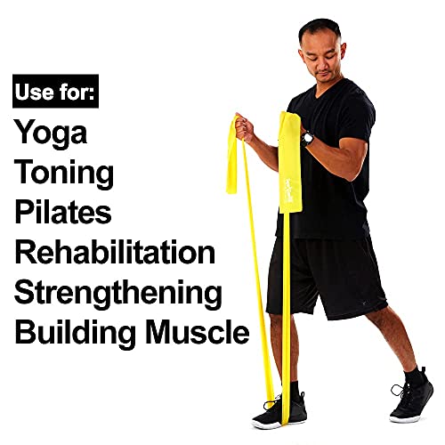 Resistance Band Bulk Rolls, 8/16/24 yd x 6 in - size: 24 Yards, style: Beginner Level 1