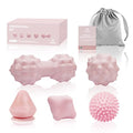 Massage Ball Set for Myofascial Trigger Point Release & Deep Tissue Massage, Firm/Soft Mountable Self/Peanut/Spiky/Hand Exercise Ball