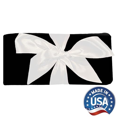 Heat Pack - Microwavable Heating Pads - Microwave Heating Pad for Pain Relief & Comfort - Suitable for The Neck, Back, Shoulders, Hips, Stomach Cramps & More - Neck Heat Wrap - Gift - size: LONG, style: Dark Black All Velvet