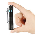 ACEBEAM Pokelit AA Mini Flashlight with Clip, 90+ High CRI Pocket LED Light - color: Black