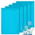 Paterr 5 Pcs Soft Flannel Cold Pack Sleeves Fabric Cover, 6"x9" - size: 6"x9"