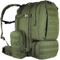 FOX OUTDOOR PRODUCTS Advanced 3-Day Combat Pack | 69L Tactical Backpack w/Dual Hydration Ports, Compression Straps & Storage - color: Olive Drab