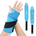 Wrist Ice Pack Wrap for Carpal Tunnel, Gel Ice Packs for Injuries Reusable - color: Blue
