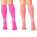 CopperJoint Compression Socks for Women & Men, Pink, XLarge, 2 Pairs - color: Pink, size: X-Large
