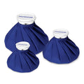 Pledulab Ice Bag for Injuries, 3 Pack (6"/9"/11") Reusable Hot & Cold Therapy Pack, No-Leak Screw Cap for Sports Injuries, Pain Relief, Swelling, Headaches - size: 6, 9, 11 Inch Set