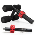 Tib Bar Tibialis Trainer, Tibialis Anterior Exercise Equipment for Home Gym - color: Black-1in&2in