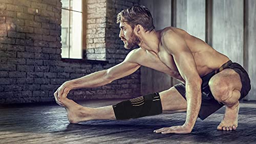 THX4COPPER Sport Compression Knee Brace with Adjustable Strap - size: XXX-Large