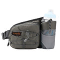 Waist Pack with Water Bottle Holder for Running Walking Hiking Fanny Pack - color: Grey