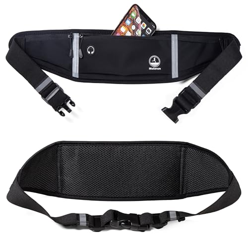 Running Belt Slim Fanny Packs Jogging Pouch Phone Holder Waist Pack - Black - color: C Black