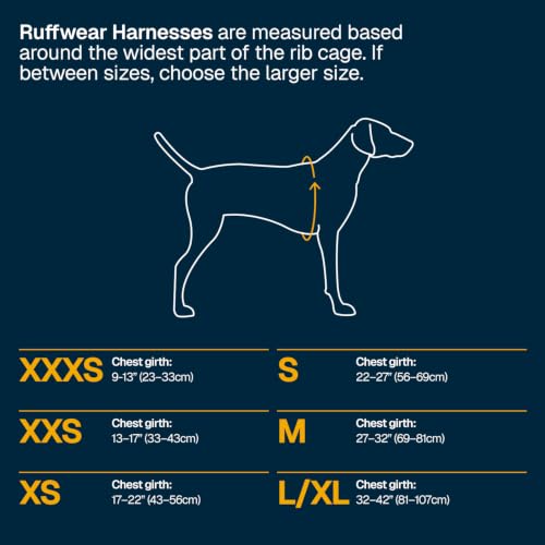 Ruffwear, Hi & Light Dog Chest Harness, Lichen Green, XXX-Small - color: Lichen Green, size: XXX-Small