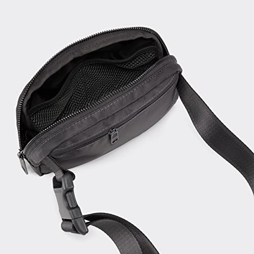 Pander Crossbody Belt Bag for Women and Men, Travel and Everyday Use - color: Dim Grey