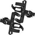 2 Pack Bike Bottle Holder, Universal Bicycle Water Bottle Cage Holder, Water Cup Holder for Bike Stroller Walker, Adjustable Mountain Bike Drink Cup with 360 Degree Rotating for Cycling MTB Black.