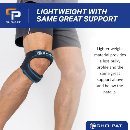 Cho-Pat Dual Action Lite, Knee Support Strap for Tendonitis, Large/X-Large - size: Large/X-Large