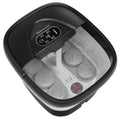 Collapsible Foot Spa with Heat, Remote,Timer, and Massage - color: Black