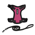 Voyager Escape-Proof Step-in Harness & Leash - Fuchsia/Black Trim, XXXS - color: Fuchsia/Black Trim, size: XXXS (Chest: 10.5 - 13")