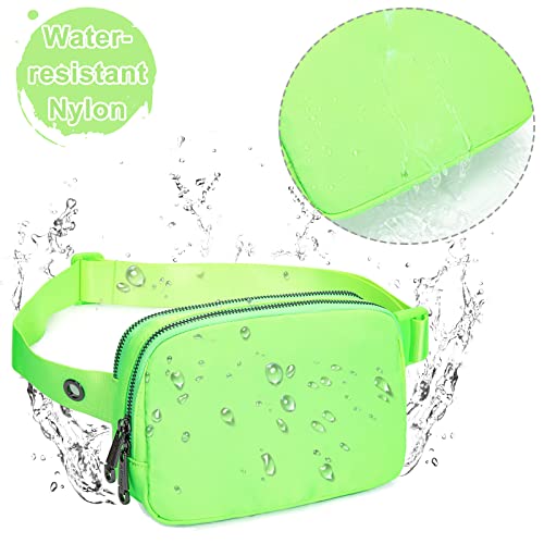 AROME Mini Belt Bag for Women Men Fashion Waist Packs Fanny Pack - color: Neno Green