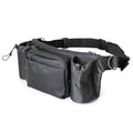 Dog Walking Waist Pack with 2 Water Bottle Holders, 2 D-Rings, Fanny Pack for Walking Running Hiking