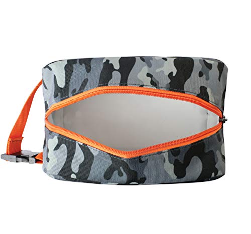 PackIt Freezable Snack Box, Charcoal Camo - color: Charcoal Camo, size: Medium