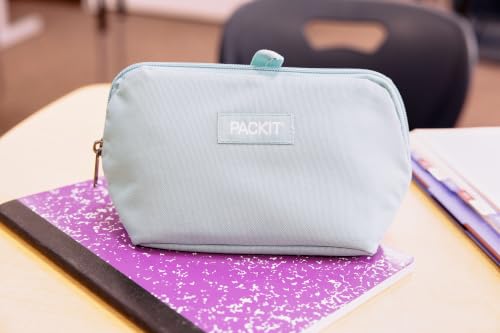 PackIt Freezable Snack Bag, Sage - color: Sage