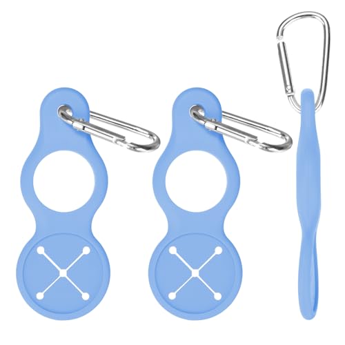 Water Bottle Hanging Buckle Clip [PCS] - Water Cup Holder with Towel Hook for Bike Portable Secure Bottle Holder - color: Blue
