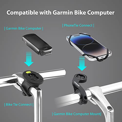Bone Run + Bike Tie Connect Kit 2, Universal Running & Bike Phone Holders