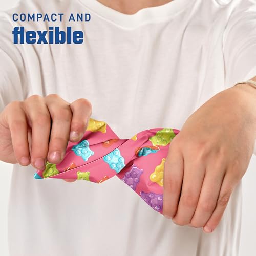 Fit & Fresh Cool Coolers Soft Ice Packs for Lunch Bags & Coolers, 2pk - color: Gummy Bears (2 Pack)