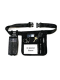 Mini Premium Hip Utility Pouch/Teachers & Mobile Workers /6 Pocket/Key/Badge Reel/Drink Pouch/ID Sleeve (Up to 44" Waist) - size: Up to 44" Waist