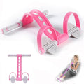 Pedal Resistance Band, Multifunction Tension Rope Workout Equipment, Sit-up Exercise at Home Gym Natural Latex Tension Rope Fitness Equipment, for Abdomen/Arm/Leg Stretching Slimming Training