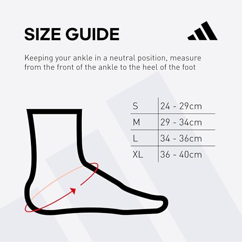 Adidas Knitted Support Sleeve, Ergonomic Compression Sleeve - size: Medium, style: Ankle Support