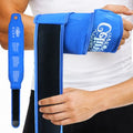 Wrist Ice Pack Wrap for Carpal Tunnel Relief, Gel Ice Packs for Injuries - color: Blue