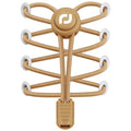 RJ-Sport Tieless Elastic Shoe Laces for Adults and Kids - color: Number 021 - Light Brown